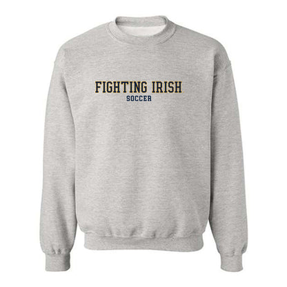 Notre Dame - NCAA Men's Soccer : Nolan Spicer - Classic Fashion Shersey Crewneck Sweatshirt-0
