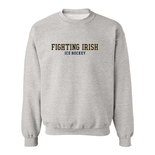 Notre Dame - NCAA Men's Ice Hockey : Jimmy Jurcev - Classic Fashion Shersey Crewneck Sweatshirt
