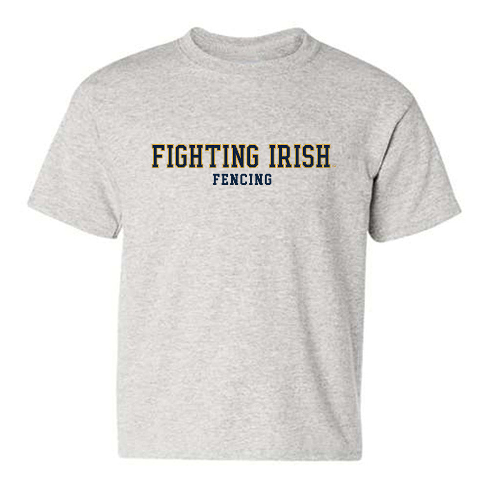 Notre Dame - NCAA Women's Fencing : Kyle Fallon - Classic Fashion Shersey Youth T-Shirt-0