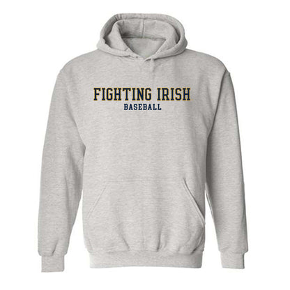 Notre Dame - NCAA Baseball : Dylan Singleton - Classic Fashion Shersey Hooded Sweatshirt-0
