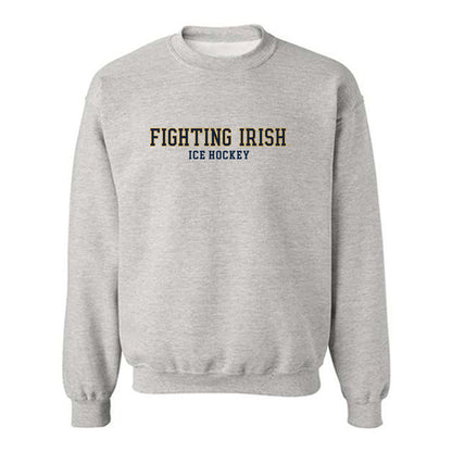 Notre Dame - NCAA Men's Ice Hockey : Danny Nelson - Classic Fashion Shersey Crewneck Sweatshirt-0