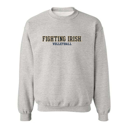 Notre Dame - NCAA Women's Volleyball : Maya Evens - Classic Fashion Shersey Crewneck Sweatshirt-0