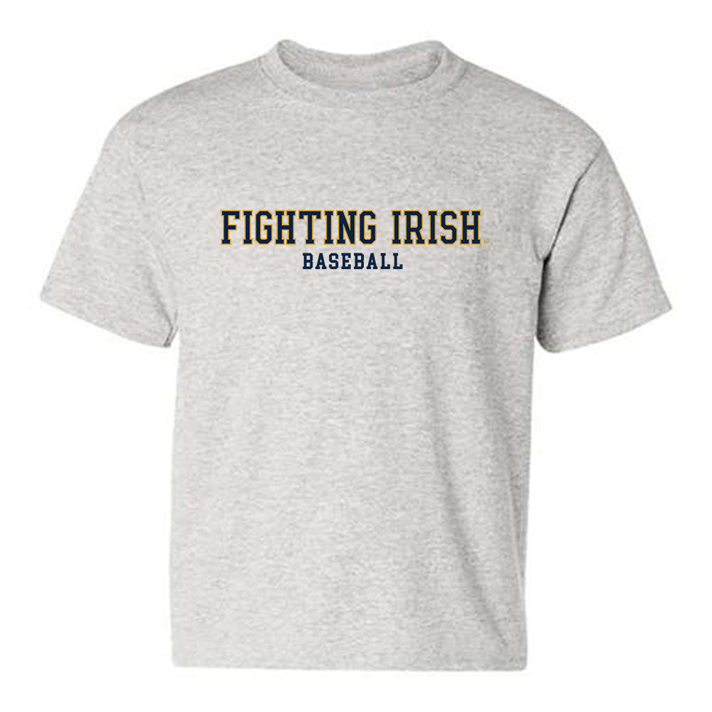 Notre Dame - NCAA Baseball : Dylan Singleton - Classic Fashion Shersey Youth T-Shirt-0