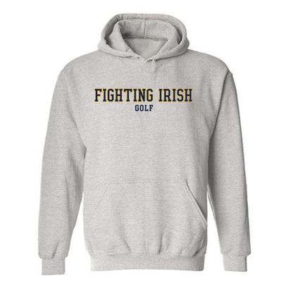 Notre Dame - NCAA Women's Golf : Alexsandra Lapple - Classic Fashion Shersey Hooded Sweatshirt-0