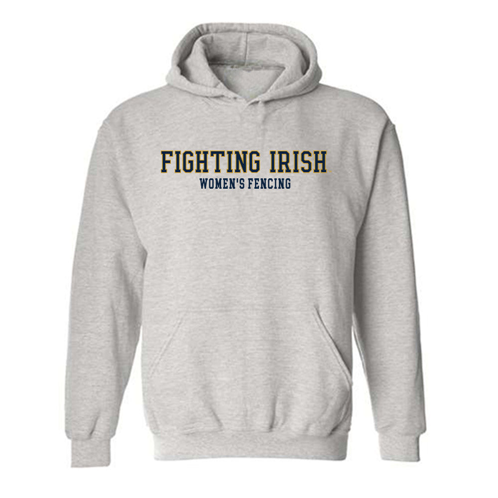 Notre Dame - NCAA Women's Fencing : Sedna Gandhi - Classic Fashion Shersey Hooded Sweatshirt