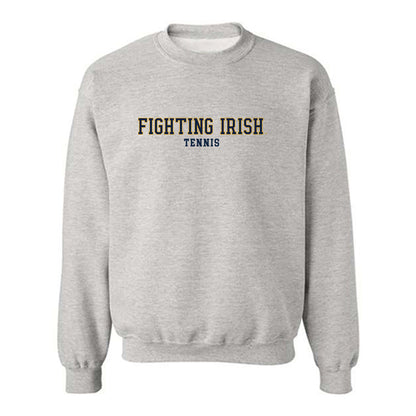 Notre Dame - NCAA Men's Tennis : Nolan Balthazor - Classic Fashion Shersey Crewneck Sweatshirt-0