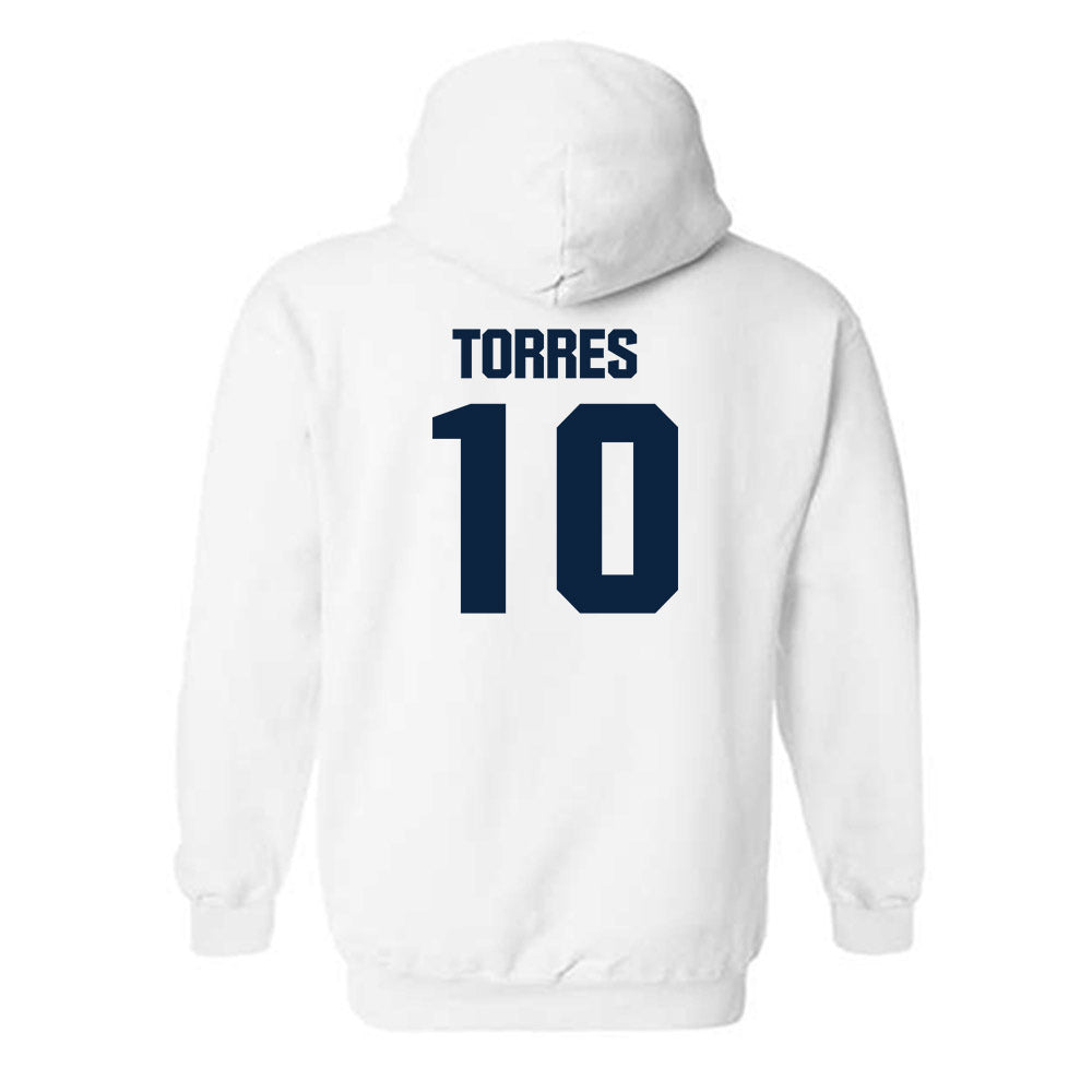 Notre Dame - NCAA Softball : Jillian Torres - Classic Fashion Shersey Hooded Sweatshirt-1