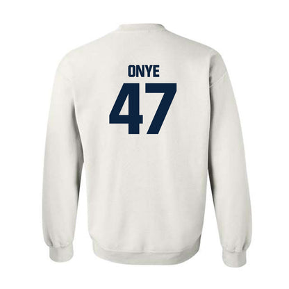 Notre Dame - NCAA Football : Jason Onye - Classic Fashion Shersey Crewneck Sweatshirt-1