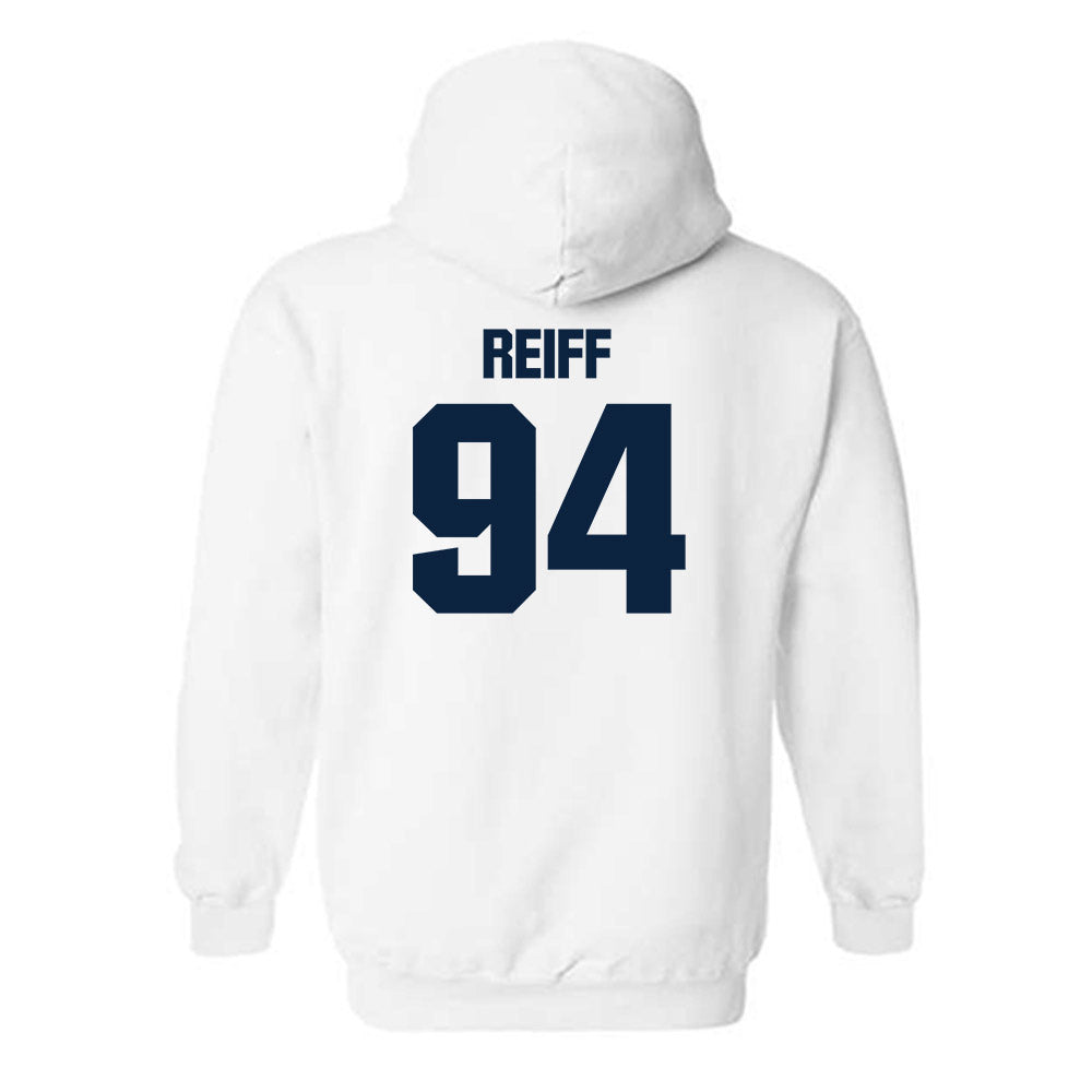 Notre Dame - NCAA Football : Joe Reiff - Classic Fashion Shersey Hooded Sweatshirt-1