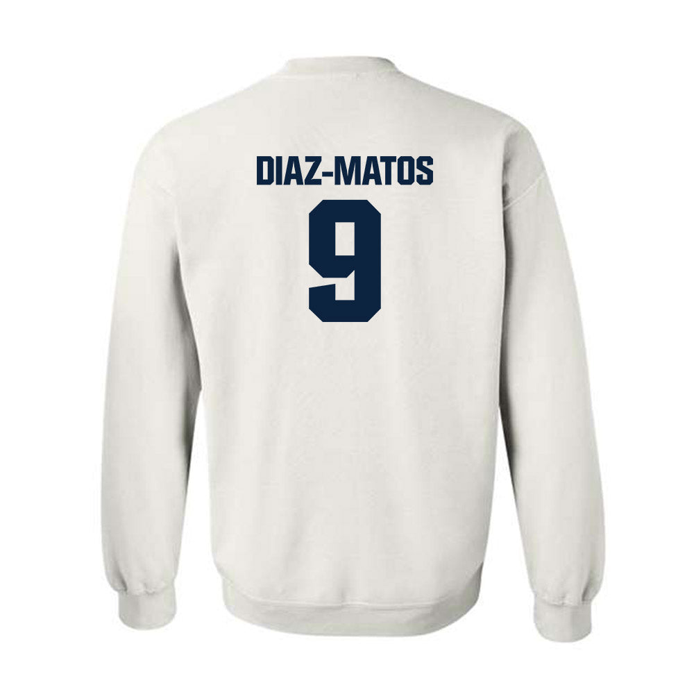Notre Dame - NCAA Men's Lacrosse : Aidan Diaz-Matos - Classic Fashion Shersey Crewneck Sweatshirt-1