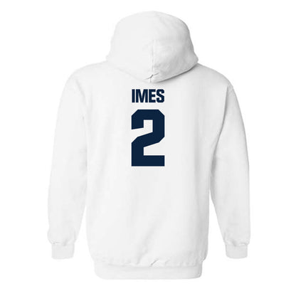 Notre Dame - NCAA Men's Basketball : Logan Imes - Classic Fashion Shersey Hooded Sweatshirt-1