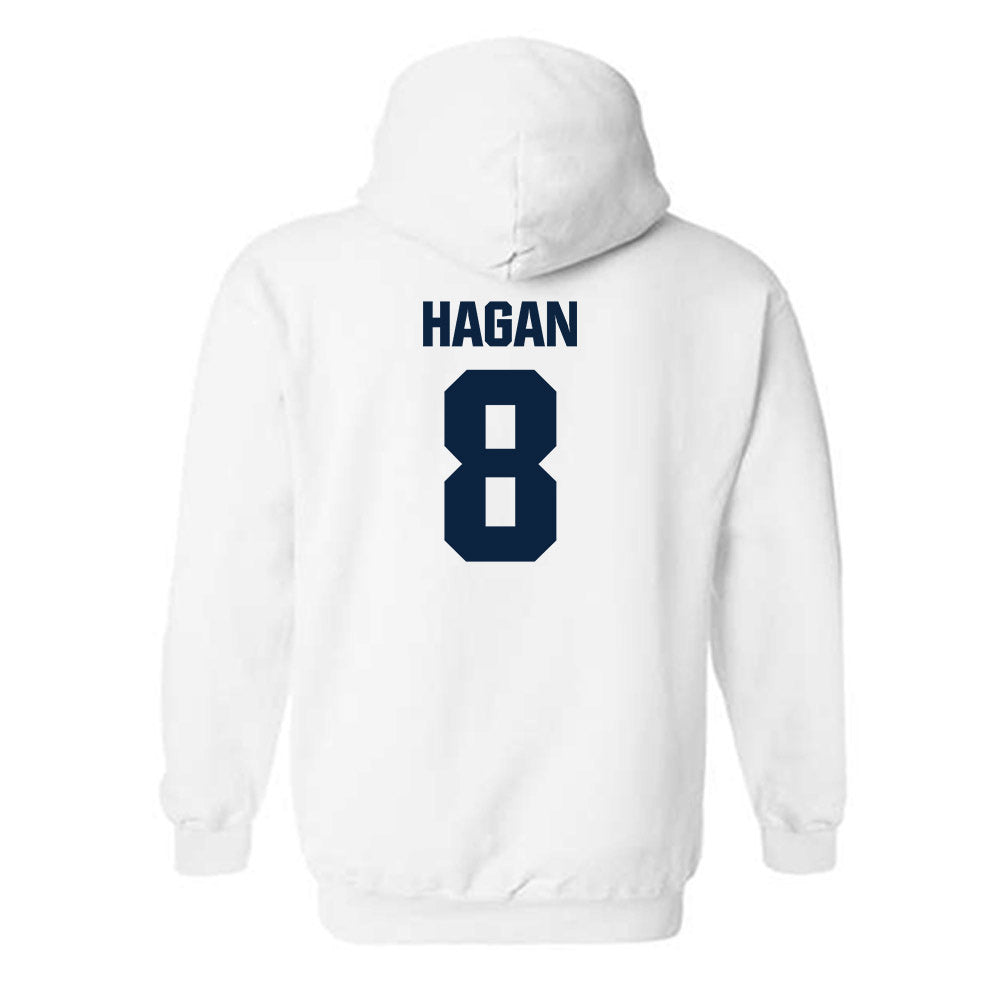 Notre Dame - NCAA Softball : Lily Hagan - Classic Fashion Shersey Hooded Sweatshirt-1