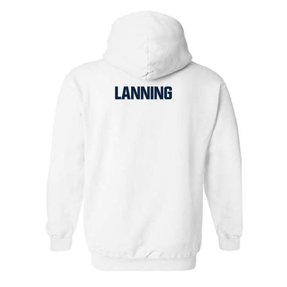 Notre Dame - NCAA Women's Swimming & Diving : Gracyn Lanning - Classic Fashion Shersey Hooded Sweatshirt-1