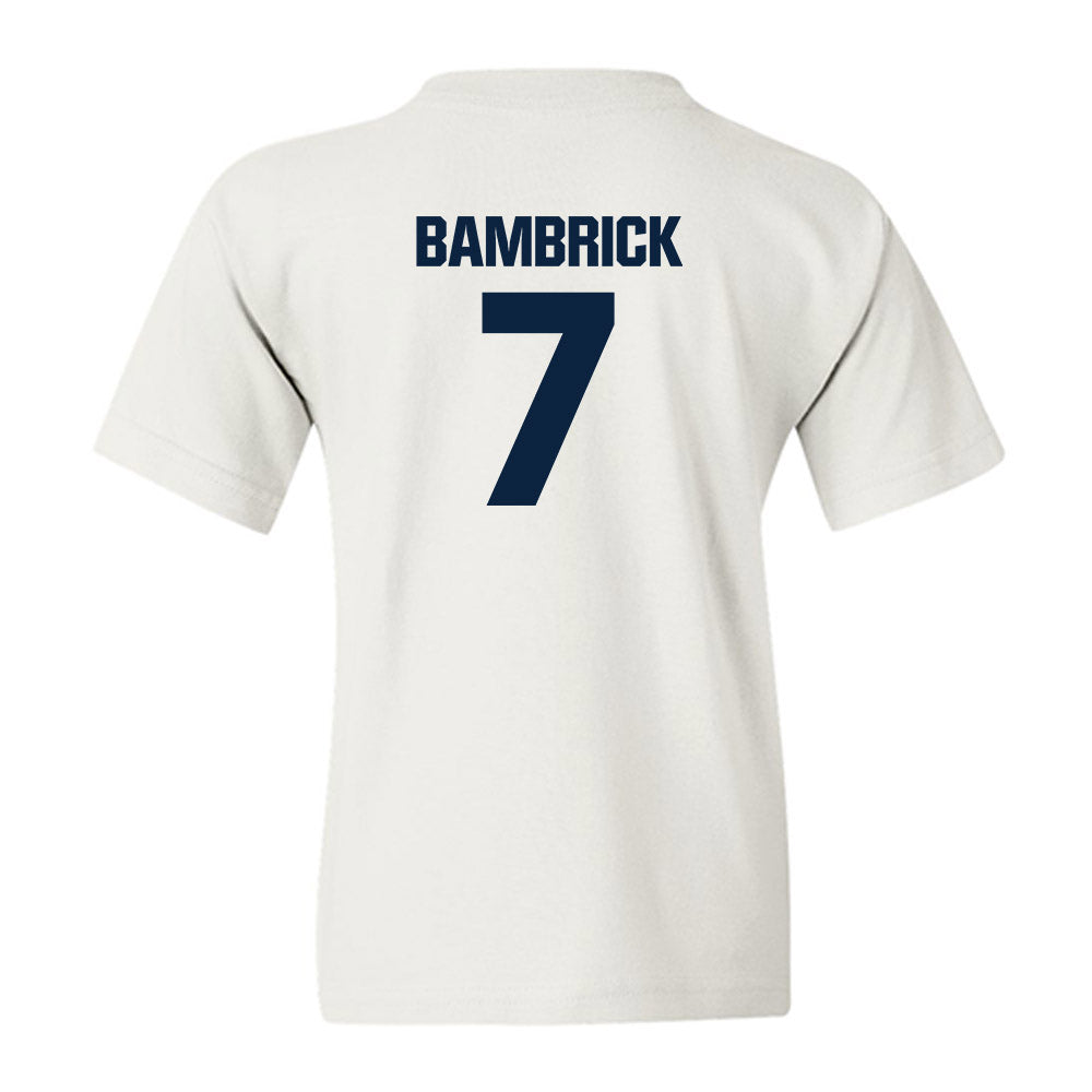 Notre Dame - NCAA Men's Lacrosse : Joey Bambrick - Classic Fashion Shersey Youth T-Shirt-1