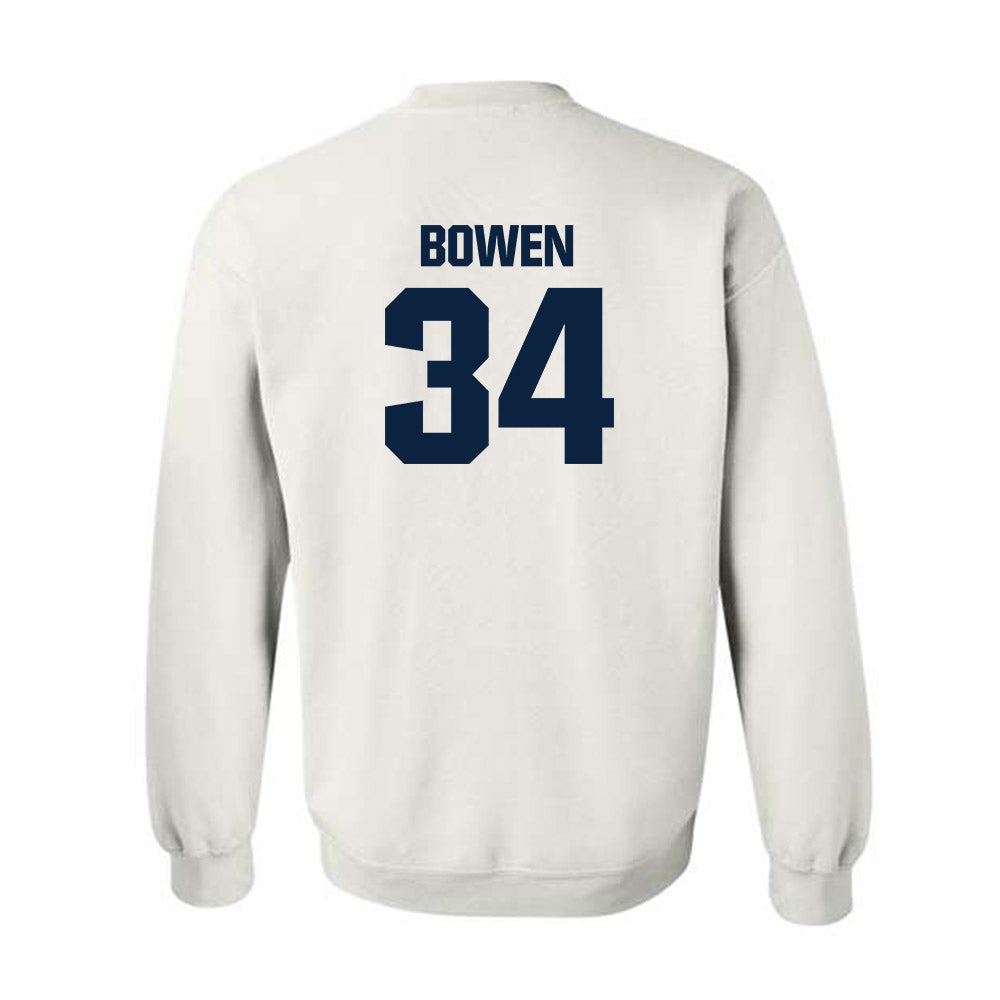Notre Dame - NCAA Football : Drayk Bowen - Classic Fashion Shersey Crewneck Sweatshirt-1