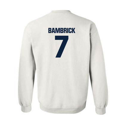 Notre Dame - NCAA Men's Lacrosse : Joey Bambrick - Classic Fashion Shersey Crewneck Sweatshirt-1
