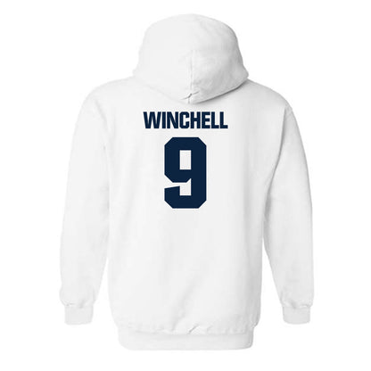 Notre Dame - NCAA Softball : Mickey Winchell - Classic Fashion Shersey Hooded Sweatshirt-1