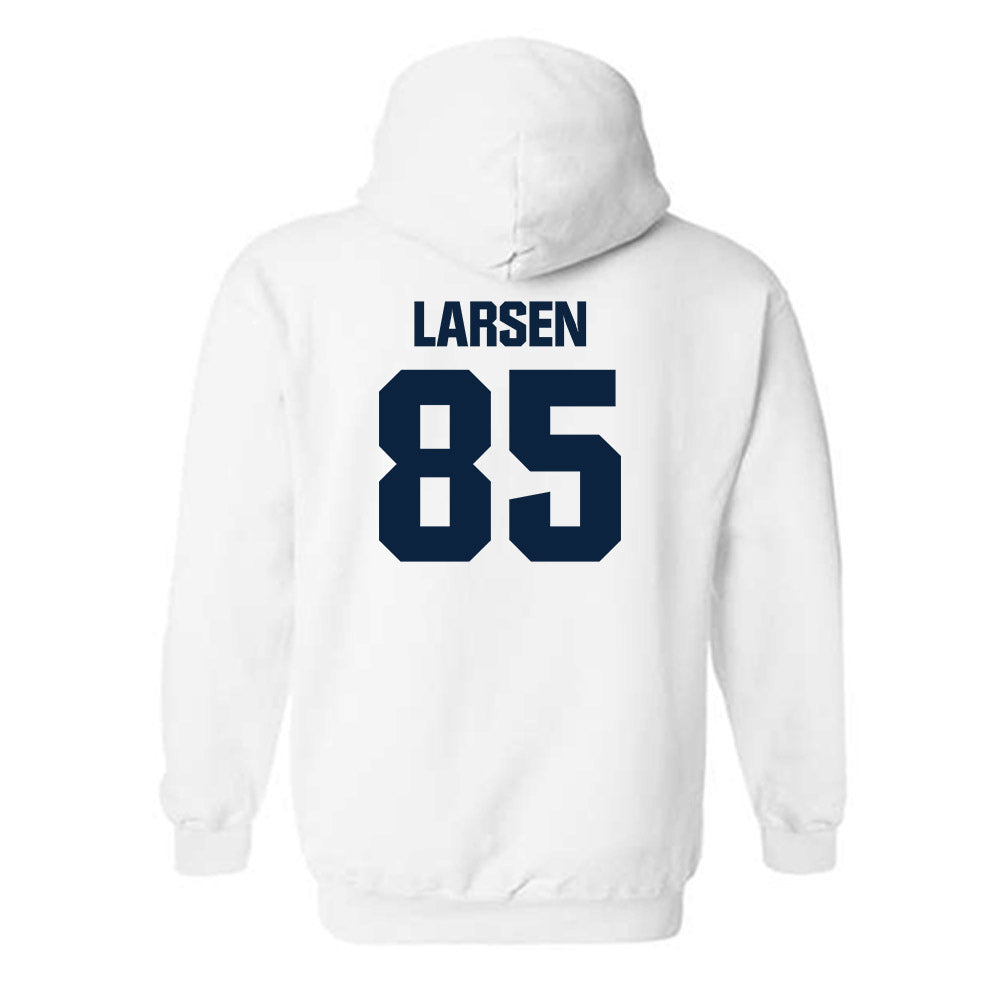 Notre Dame - NCAA Football : Jack Larsen - Classic Fashion Shersey Hooded Sweatshirt-1