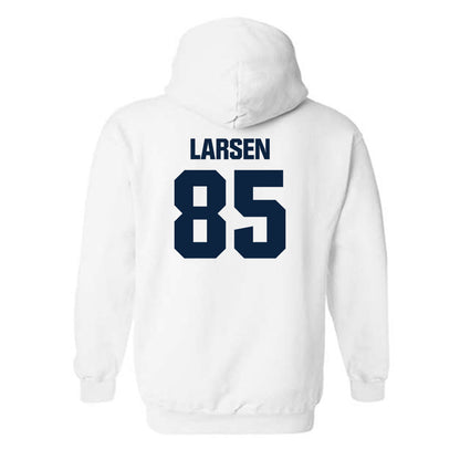 Notre Dame - NCAA Football : Jack Larsen - Classic Fashion Shersey Hooded Sweatshirt-1
