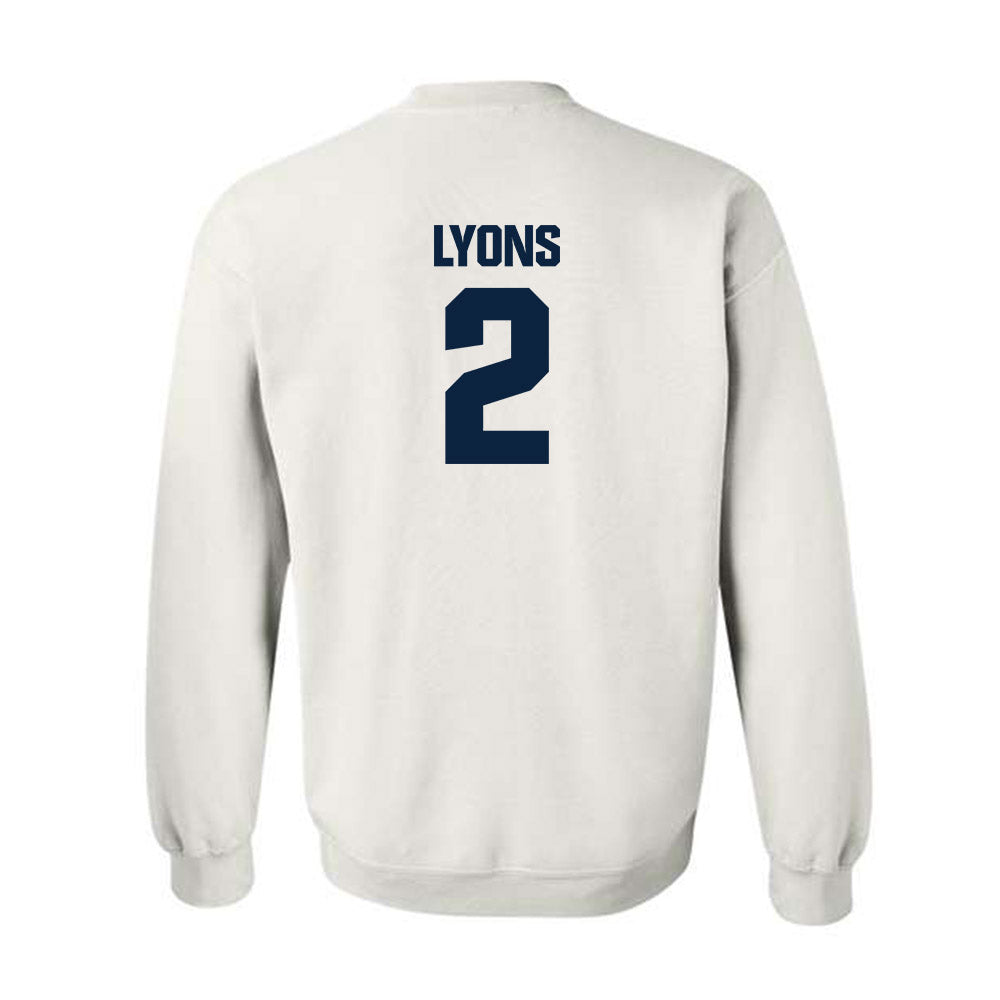 Notre Dame - NCAA Women's Lacrosse : Abigail Lyons - Classic Fashion Shersey Crewneck Sweatshirt-1