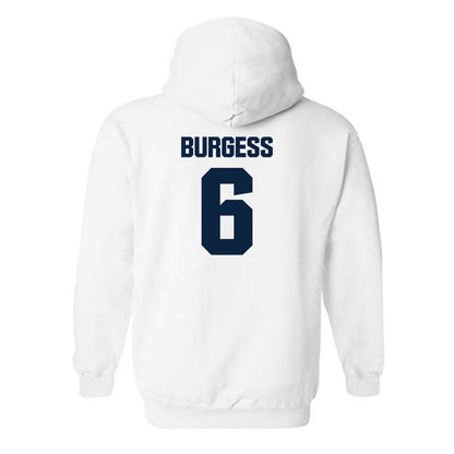 Notre Dame - NCAA Football : Christopher Burgess - Classic Fashion Shersey Hooded Sweatshirt-1