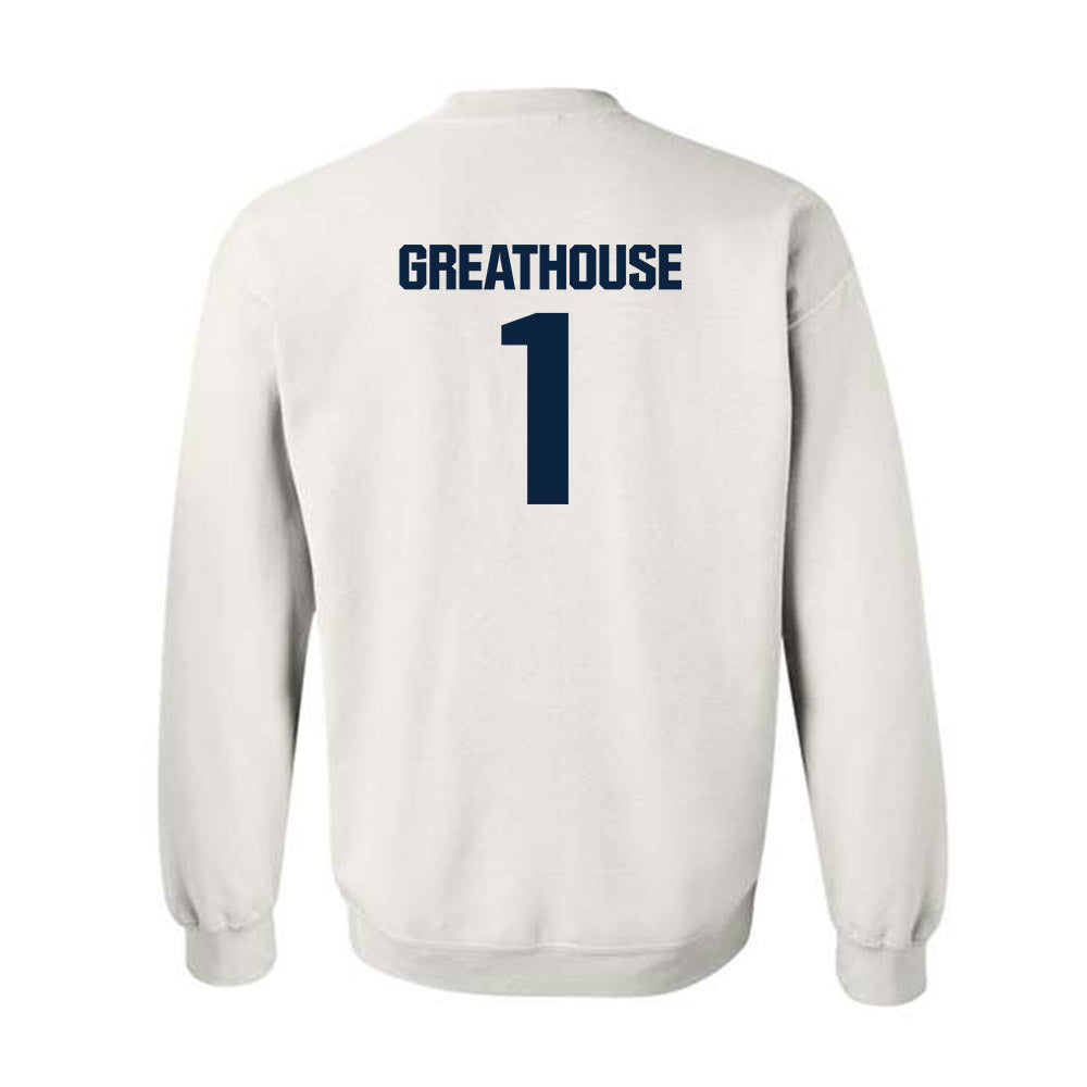 Notre Dame - NCAA Football : Jaden Greathouse - Classic Fashion Shersey Crewneck Sweatshirt-1