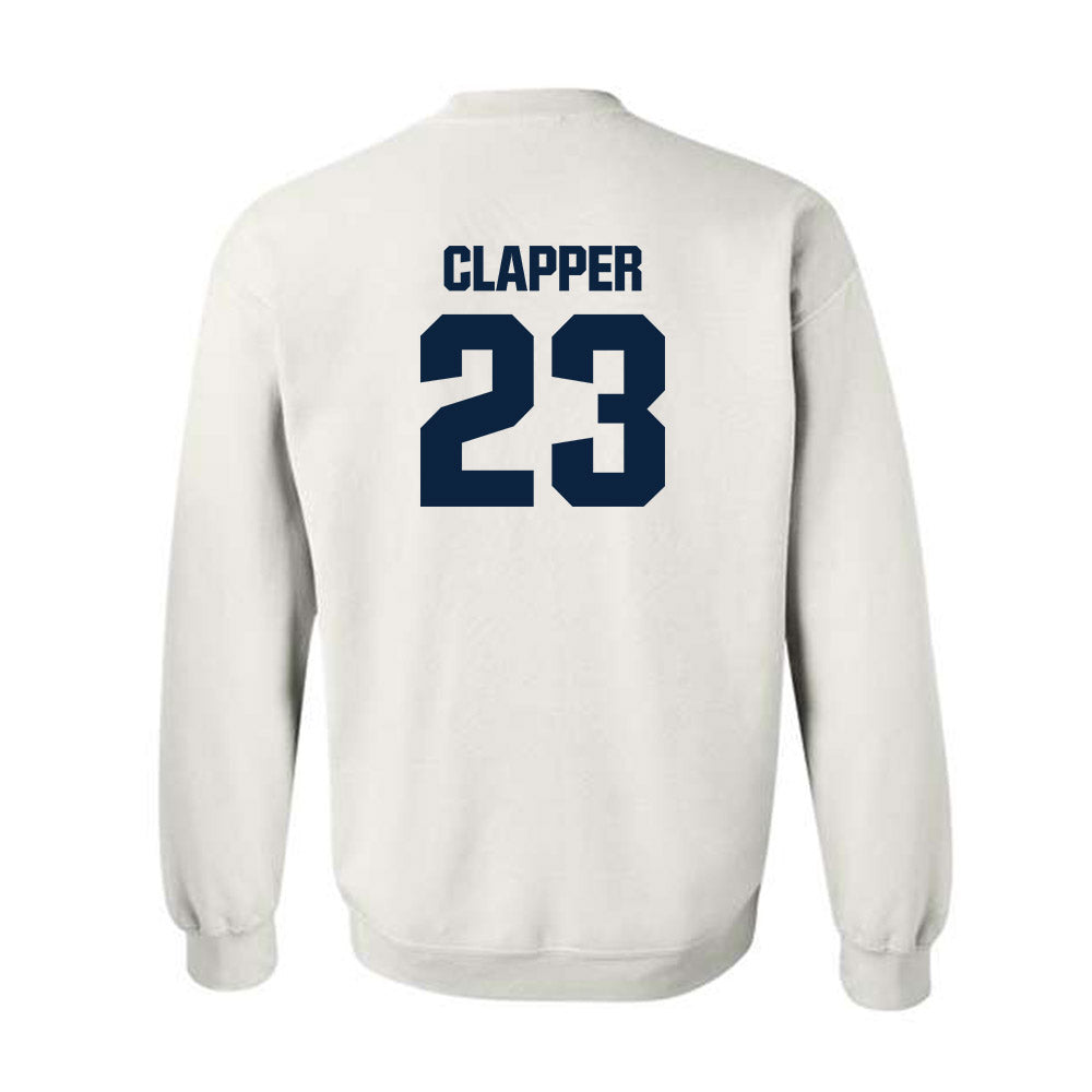 Notre Dame - NCAA Football : Jakobe Clapper - Classic Fashion Shersey Crewneck Sweatshirt-1