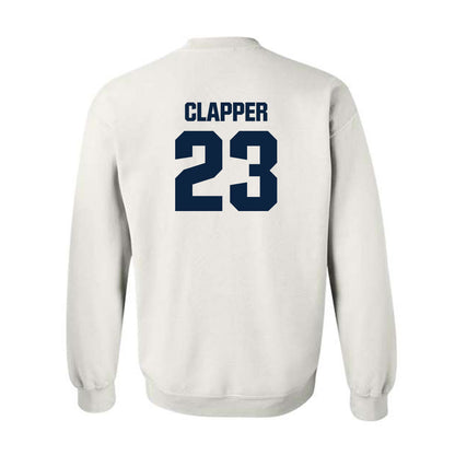 Notre Dame - NCAA Football : Jakobe Clapper - Classic Fashion Shersey Crewneck Sweatshirt-1