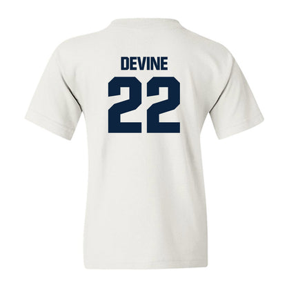 Notre Dame - NCAA Men's Basketball : Luke Devine - Classic Fashion Shersey Youth T-Shirt-1