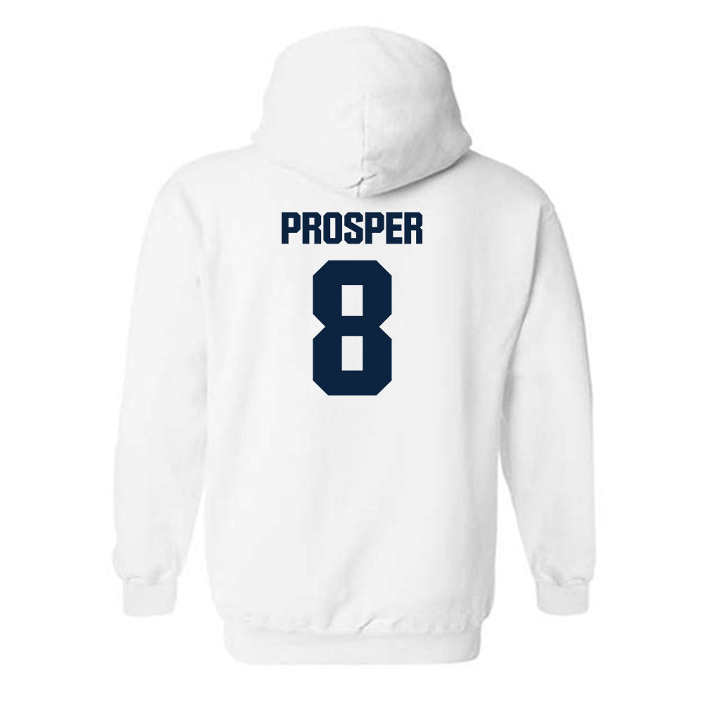 Notre Dame - NCAA Women's Basketball : Cassandre Prosper - Classic Fashion Shersey Hooded Sweatshirt-1