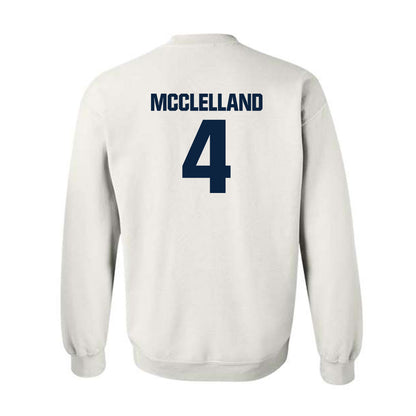 Notre Dame - NCAA Women's Lacrosse : Ellie McClelland - Classic Fashion Shersey Crewneck Sweatshirt-1