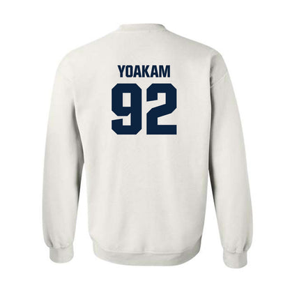 Notre Dame - NCAA Football : Zachary Yoakam - Classic Fashion Shersey Crewneck Sweatshirt-1