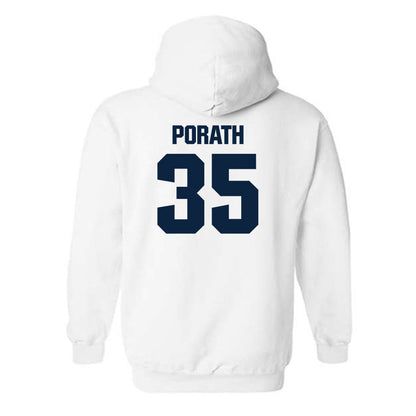 Notre Dame - NCAA Football : Spencer Porath - Classic Fashion Shersey Hooded Sweatshirt-1