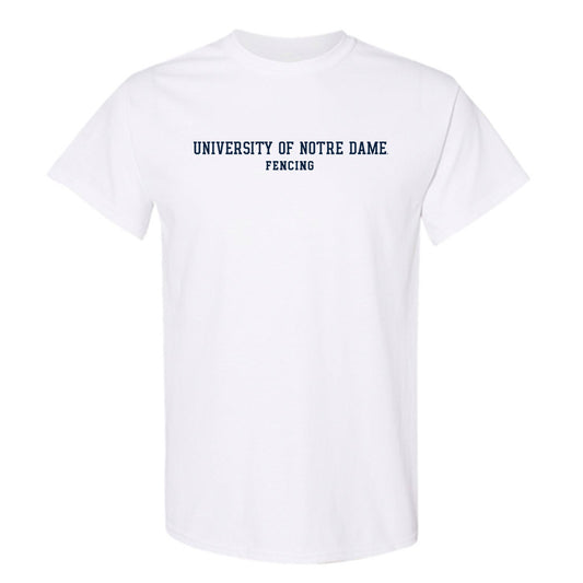 Notre Dame - NCAA Men's Fencing : Radu Nitu - Classic Fashion Shersey T-Shirt-0