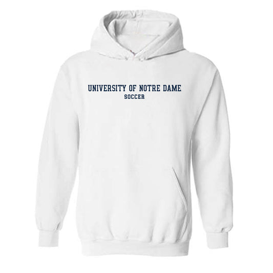 Notre Dame - NCAA Men's Soccer : Maverick McCoy - Classic Fashion Shersey Hooded Sweatshirt-0