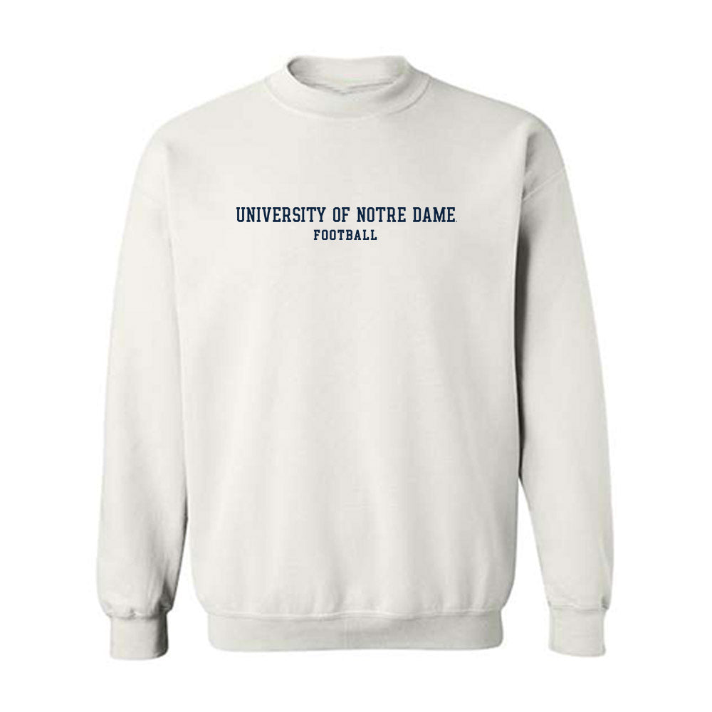 Notre Dame - NCAA Football : Bryce Young - Classic Fashion Shersey Crewneck Sweatshirt-0