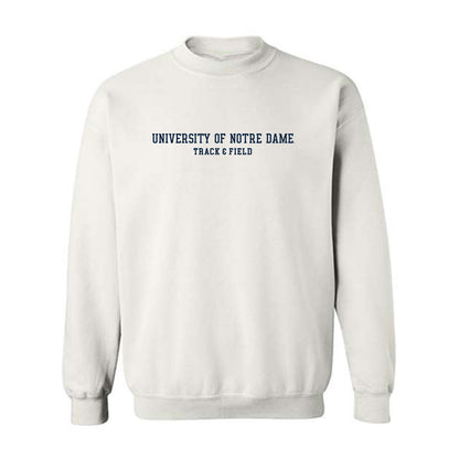 Notre Dame - NCAA Women's Track & Field : Rudecia Bernard - Classic Fashion Shersey Crewneck Sweatshirt-0