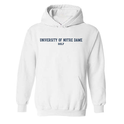 Notre Dame - NCAA Women's Golf : Jordan Levitt - Classic Fashion Shersey Hooded Sweatshirt-0
