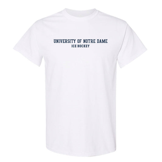 Notre Dame - NCAA Men's Ice Hockey : Maddox Fleming - Classic Fashion Shersey T-Shirt-0