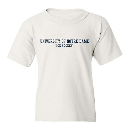 Notre Dame - NCAA Men's Ice Hockey : Maddox Fleming - Classic Fashion Shersey Youth T-Shirt-0