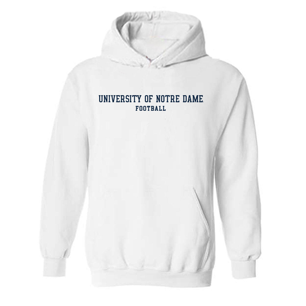 Notre Dame - NCAA Football : Bryce Young - Classic Fashion Shersey Hooded Sweatshirt-0