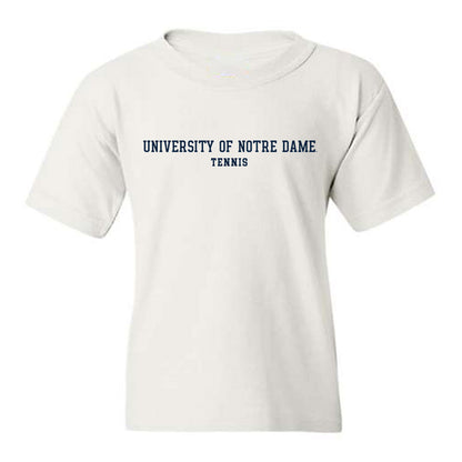 Notre Dame - NCAA Men's Tennis : Nolan Balthazor - Classic Fashion Shersey Youth T-Shirt-0