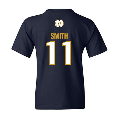 Notre Dame - NCAA Women's Basketball : Jordyn Smith - Classic Fashion Shersey Youth T-Shirt-1