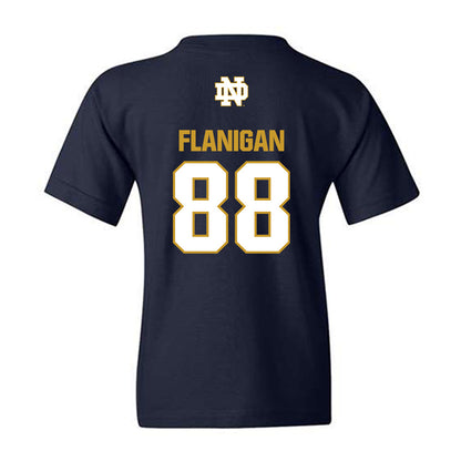 Notre Dame - NCAA Football : James Flanigan - Classic Fashion Shersey Youth T-Shirt-1