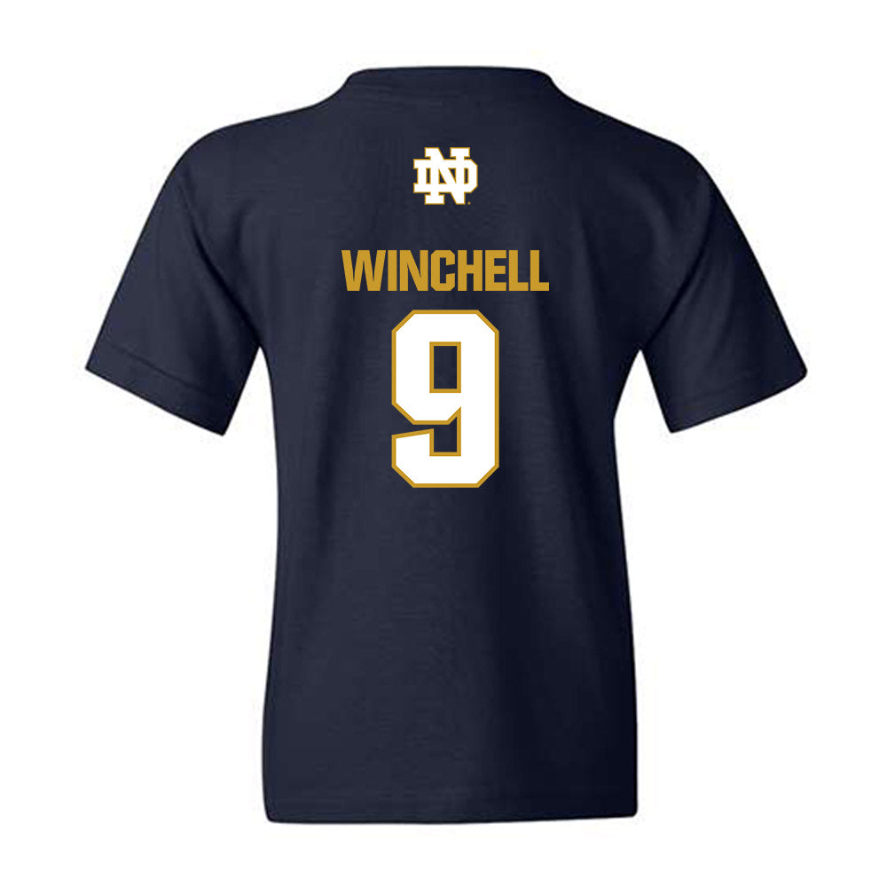Notre Dame - NCAA Softball : Mickey Winchell - Classic Fashion Shersey Youth T-Shirt-1