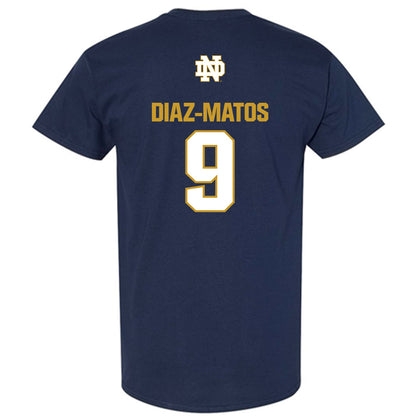 Notre Dame - NCAA Men's Lacrosse : Aidan Diaz-Matos - Classic Fashion Shersey T-Shirt-1