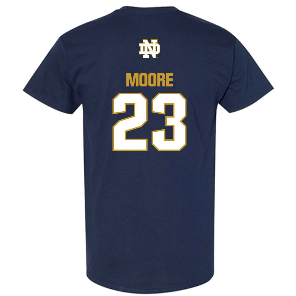 Notre Dame - NCAA Women's Basketball : Iyana Moore - Classic Fashion Shersey T-Shirt-1