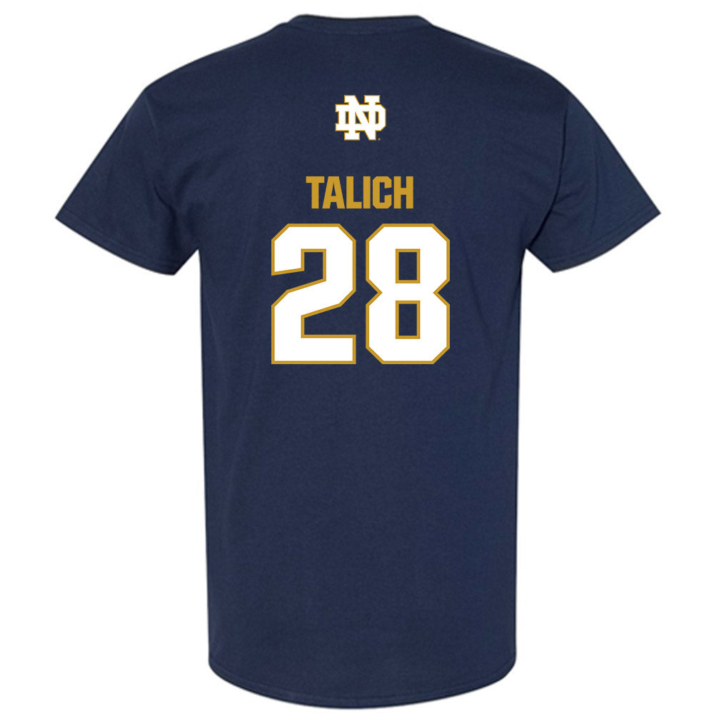 Notre Dame - NCAA Football : Luke Talich - Classic Fashion Shersey T-Shirt-1
