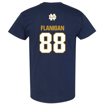 Notre Dame - NCAA Football : James Flanigan - Classic Fashion Shersey T-Shirt-1
