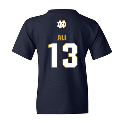 Notre Dame - NCAA Men's Ice Hockey : Brennan Ali - Classic Fashion Shersey Youth T-Shirt-1